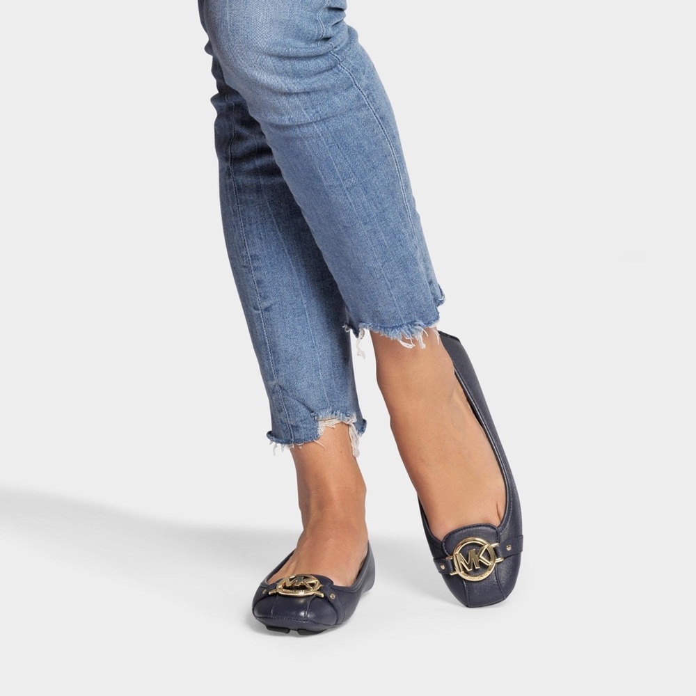 Michael Kors Navy Flats